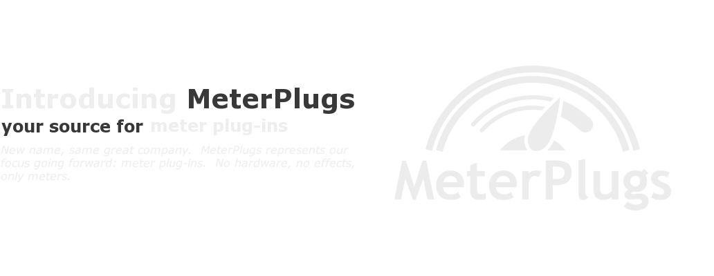 Introducing MeterPlugs.